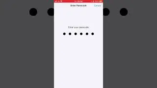 iPhone 6s Touch id setup | Fingering print setup in iPhone 6s #iphone #shorts
