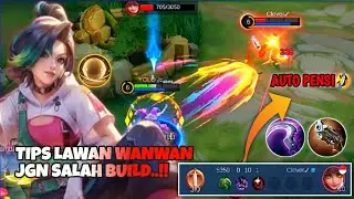 Salah Milih Build Fatal Akibatnya! Gini Cara Laning Ixia Lawan Wanwan! | Top Global Ixia | Ixia Mlbb