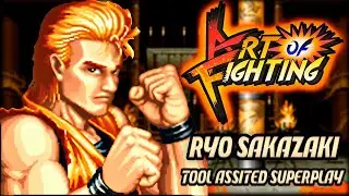 【TAS】ART OF FIGHTING - RYO SAKAZAKI - WITH RED LIFE - (ARCADE / 1992) - 4K 60FPS