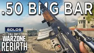 .50 BMG BAR (No Recoil) & Armaguerra 43 on Warzone NEW Rebirth Island SOLOS PS5 Gameplay