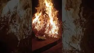 Happy bhogi to all friends. #bhogi2024#village#festival #Ap#indian. 🔥