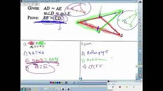 VIDEO 5-5: Proofs with overlapping triangles