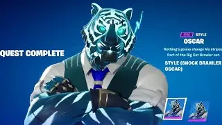 Fortnite  Listened To Change How To Unlock Quest Reward's +  Shock Brawler Osscar Style Unlocked!
