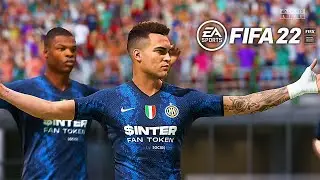 FIFA 22: Inter Milan VS Roma - Serie A 21/22 - Full Gameplay PC Ultra Graphics
