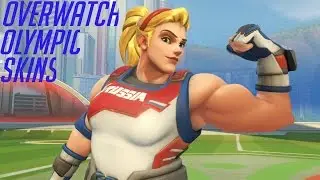 Overwatch Olympic Skins