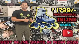 Best Inline Skates in India 2026 🔥 | Decathlon Skating Accessories Review | Lulu Lucknow