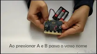 Micro:bit (microbit) Programas simples para iniciantes