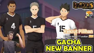 GACHA BANNER SSR TERBARU !! TARGET PERTAMA DAPATKAN MICHINARI AKAGI - HAIKYU FLY HIGH