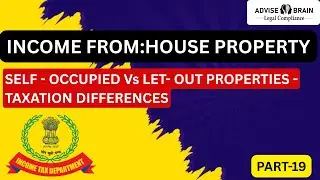 Self-Occupied vs Let-Out Properties: Know the Tax Difference! #incometaxindia #taxtipsindia