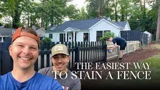 Staining a New Fence + Garden Party with Hoselink | Gardener in Love