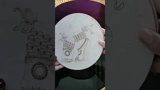 Mandala art kit #meeshofinds #unboxing #mandala #2025 #ytshorts #shorts #meesho #trending #art