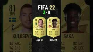 🇸🇪 KULUSEVSKI vs SAKA 🏴󠁧󠁢󠁥󠁮󠁧󠁿 Fifa Evolution, Fifa 20 - Fifa 23