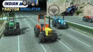 INDIAN TRACTOR SIMULATOR FULL GAME PLAY ||IN ANDROID PHONE 📱📱