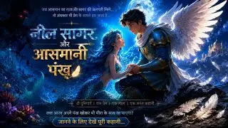 नील सागर और आसमानी पंख | Mermaid Love Story in Hindi | Magical Fantasy Short Film #fantasyworld 