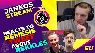 G2 Jankos Reacts to Nemesis Tweet About FNATIC Rekkles