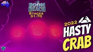 Hasty Mega Crab Stages 31-70 | Boom Beach (23 April 2022)