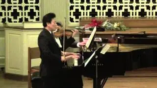 Fr. Schubert: Rondo Brillant Op. 70, D 895 by Ruotao Mao (Violin)and Larissa Korkina (Piano)