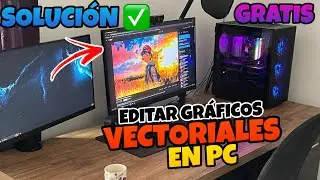 👉 EDITOR de GRAFICOS VECTORIALES en PC 🔥 GRATIS 2026