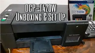 Wireless and Mobile Printer Unboxing & Set-up | Brother DCP-T420W