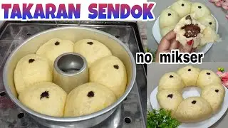 ROTI SOBEK KUKUS TAKARAN SENDOK TANPA MIKSER