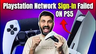 How To Fix Playstation Network Sign in Failed On PS5 ⚡#ps5
