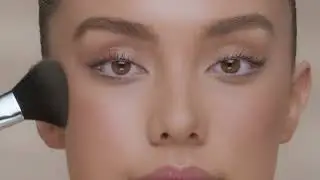 Golden Hour Skin with This Bronzer Glow ✨ #makeuptutorial #bronzer #summermakeup