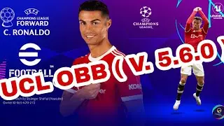 #PES UCL OBB PATCH ( V. 5.6.0 ) logo + kit အမှန်.. ✌