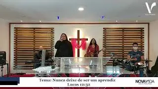 Nunca deixe de ser um aprendiz. - Pr Cl&aacute;udio Fautz