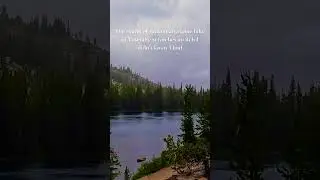 Hidden Lake in Yosemite #lake #alpinelake #rain #asmr #nature #camping #hiking #backpacking