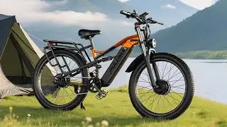 Электровелосипед PULUMA PE86, аккумулятор 48 В 20 Ач, двигатель 1000 Вт, 26 дюймов, городской эле...