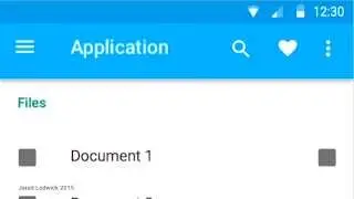 Material Design - Header Transition Exploration