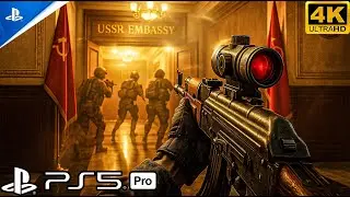 ЗАСАДКА НА ПОСОЛЬСТВО СОВЕТСКОГО СОЮЗА (PS5) Реалистичный игровой процесс ULTRA Graphics [4K 60 F...