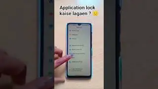 application lock 🔒 kaise lagaye #new #techtech #smartphone #technolyge #applock