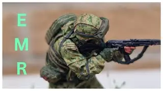 Scale 1/35 - brush painted EMR camo - Live Resin figure