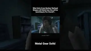Какое новое ядерное оружие будет использовать Метал Гир Рекс?! #MGS #MGS1 #MGREX #ядерное #оружие...