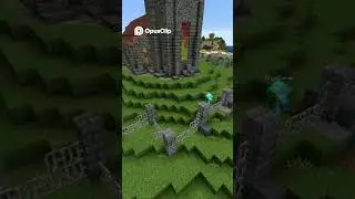 Epic Minecraft Church Build With Tower and Graveyard!