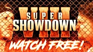 Super Showdown VIII - FREE SHOW - Steel Cage Main Event Championship Match