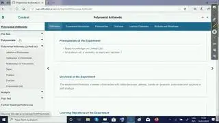 POLYNOMIAL ARITHMETIC Introduction