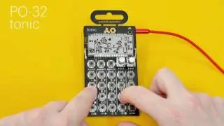 PO-32 サウンドデモ その1