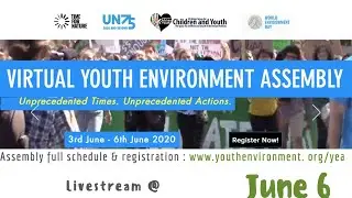 EcoRadio@UNEP-MGCY-Env't Assembly! Don't see livestream? Join @  