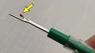 Many people don't know the secret of the red dot. Sewing secrets