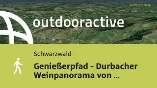 Flyover-Video: Genie&szlig;erpfad - Durbacher Weinpanorama von Durbach &uuml;ber ...