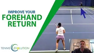 TENNIS TIP: Forehand Return of Serve (3 Major Keys to Improve)