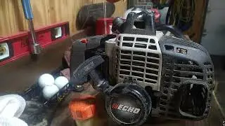 Echo Srm 260 weed wacker muffler mod.