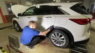 Нанесение керамического покрытия на Infiniti QX50