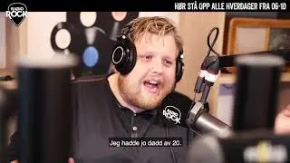 F&oslash;rste gang Halvor var dritings!