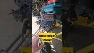 Harbor freight go-kart! #harborfreight #diy #fyp #shorts