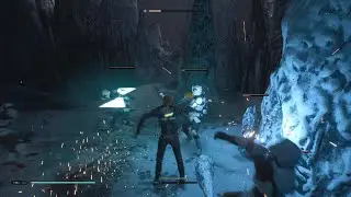 Howling pull + Whirlwind throw = fun! Jedi: Fallen Order