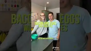 Bacon and eggs with Tourettes
