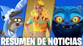 REGULAR SHOW / CLUB DE FORTNITE / KPOP DEMON HUNTERS y M&Aacute;S! - RESUMEN DE NOTICIAS FORTNITE